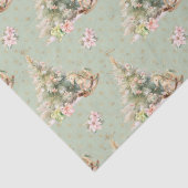 Schommelend Paard Kerstboom Weefsel Papier (Detail)