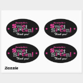 Schommelend type Sweet 16 Sticker (Vel)