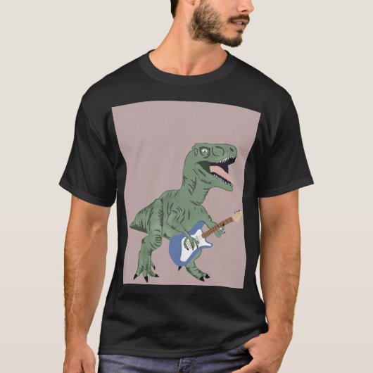 schommelende dinosaurus t-shirt (Voorkant)