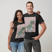 schommelende dinosaurus t-shirt (Unisex)