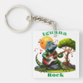 Schommelende reptielen Sunset Serenade Sleutelhanger (Voorkant)