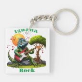 Schommelende reptielen Sunset Serenade Sleutelhanger (Achterkant)