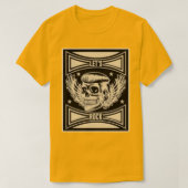 "Schommelende schedels met vleugels" T-shirt (Design voorkant)