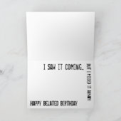 Schommeling! (& juffrouw…) kaart (Binnen)