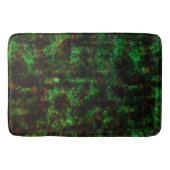 Schommeling van donkere vlekken op de toongroene e badmat (Voorkant)