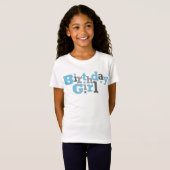 Schommelingen van het type Birthday Girl Shirt (Voorkant volledig)