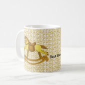 Schommelpaard Koffiemok (Voorkant links)