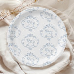 schommelpaard Toile de Jouy baby shower Papieren Bordje<br><div class="desc">schommelpaard Toile de Jouy baby shower Papieren Borden Overeenkomende items zijn beschikbaar.</div>