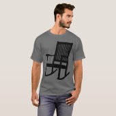 schommelstoel meisje t-shirt (Voorkant volledig)