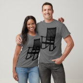 schommelstoel meisje t-shirt (Unisex)