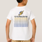 Schommen boven de rest t-shirt (Achterkant)