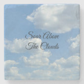 Schommen boven het Clouds Stone Onderzetter (Voorkant)