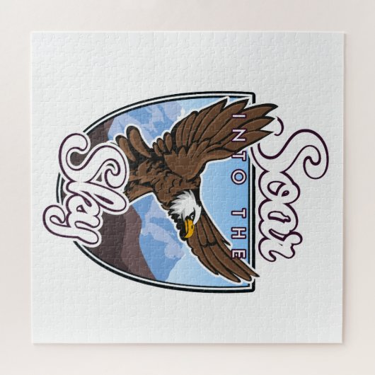 Schommen in de Sky logo Legpuzzel (Horizontaal)