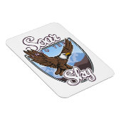 Schommen in de Sky logo Magneet (Rechterzijde)