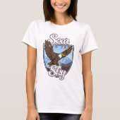 Schommen in de Sky logo T-shirt (Voorkant)