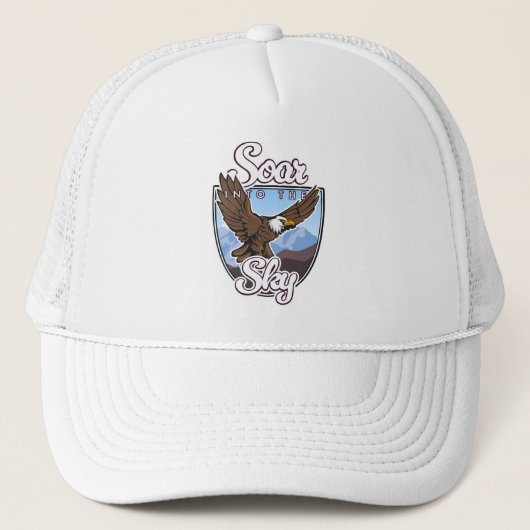 Schommen in de Sky logo Trucker Pet (Voorkant)