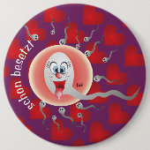 schon besetzt Button (Voorkant)