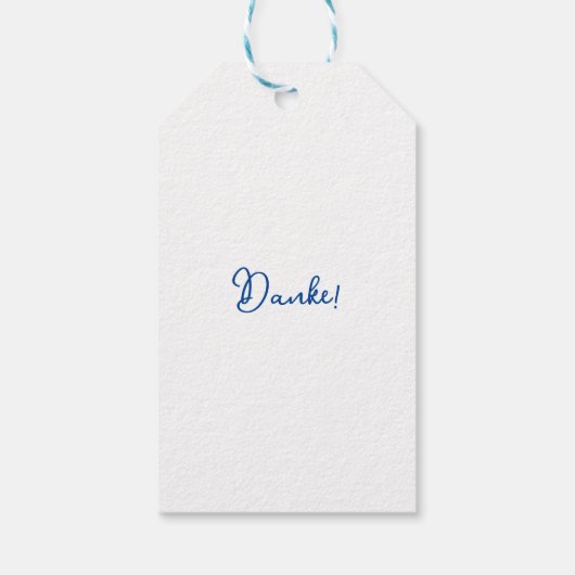 Schön das du da bist! cadeaulabel (Achterkant)