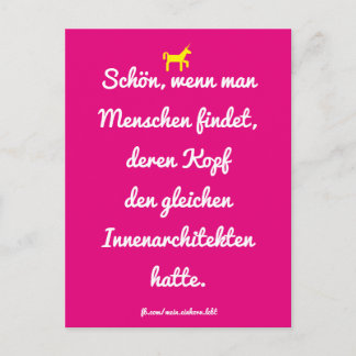 Schön, wenn man Menschen wie dich findet. Briefkaart