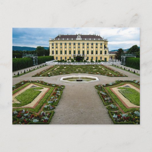Schonbrunn Palace, Wenen - Briefkaart (Voorkant)
