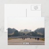 Schonbrunn Palace - Wenen Oostenrijk Briefkaart (Voorkant / Achterkant)