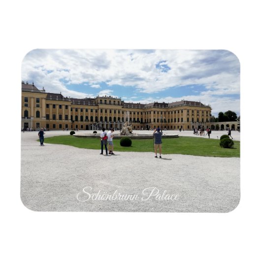 Schönbrunn Palace Wenen, Oostenrijk Magneet (Horizontaal)