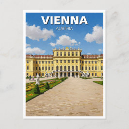 Schönbrunn Palace Wenen Oostenrijk Reizen Briefkaart