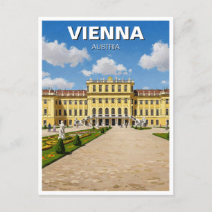 Schönbrunn Palace Wenen Oostenrijk Reizen Briefkaart