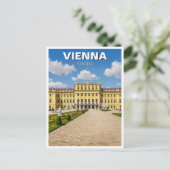 Schönbrunn Palace Wenen Oostenrijk Reizen Briefkaart (Staand voorkant)