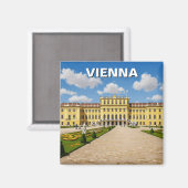 Schönbrunn Palace Wenen Oostenrijk Reizen Magneet (Voorkant / Achterkant)
