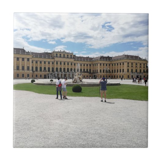 Schönbrunn Palace Wenen, Oostenrijk Tegeltje (Voorkant)