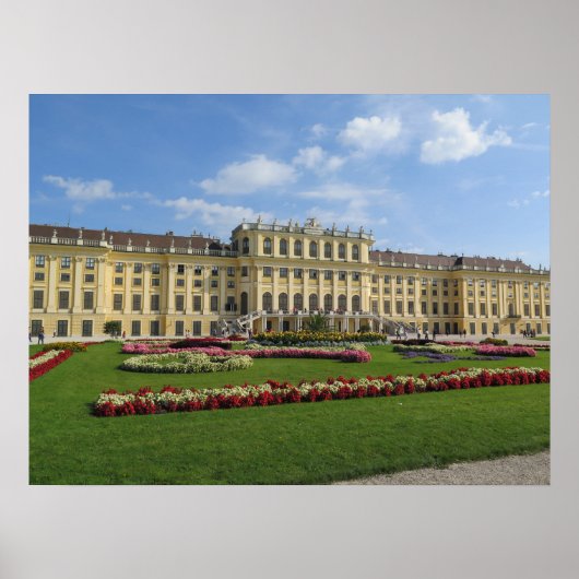 Schönbrunn Palace Wenen Poster (Voorkant)