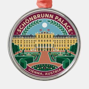 Schonbrunn Paleis Oostenrijk Metalen Ornament