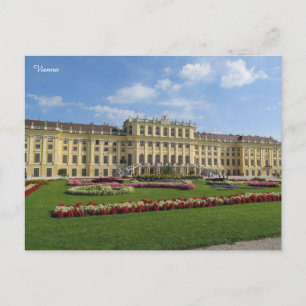 Schönbrunn-paleis Wenen Feestdagenkaart