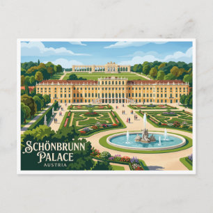 Schönbrunn-paleis Wenen Oostenrijk Briefkaart