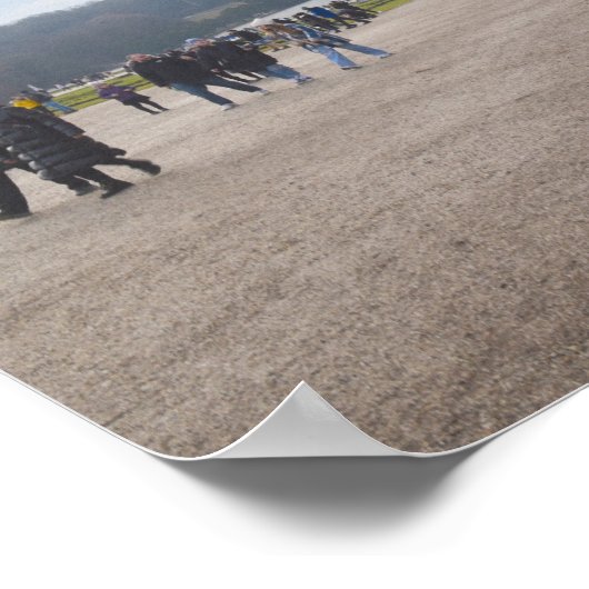 Schonbrunn Place Gardens, Wenen, Oostenrijk. Poster (Hoek)