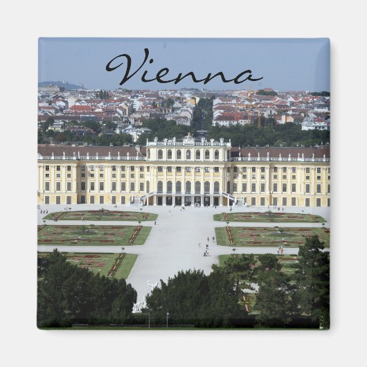 schönbrunn wenen magneet (Voorkant)