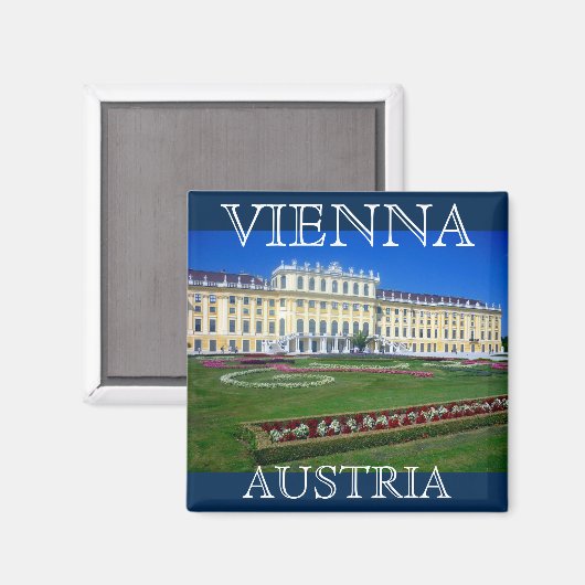 schönbrunn wenen magneet (Voorkant / Achterkant)