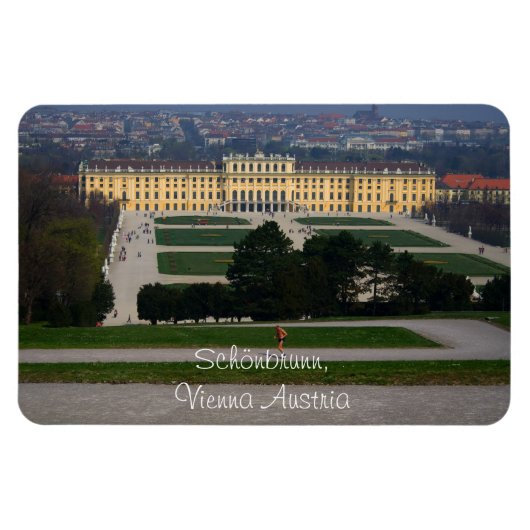 Schönbrunn, Wenen Oostenrijk Magneet (Horizontaal)