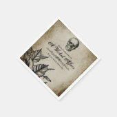 Schone affair Halloween - Papier Napkins Servet (Hoek)