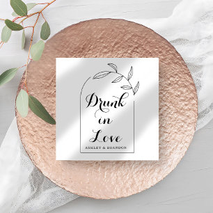 Schone Arch Minimal Wedding Napkins Servet