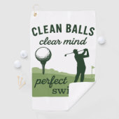 Schone Ballen Heldere Geest Perfect Swing Grappig Golfhanddoek (Insitu)