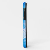 Schone blauwe waterrimpels Case-Mate iPhone case (Achterkant/links)