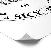 Schone bureau Funny Quottes Poster (Hoek)