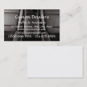 Schone details voor de auto-industrie visitekaartje (Voorkant / Achterkant)