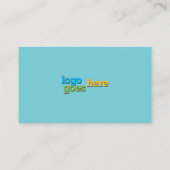 Schone, eenvoudige lijn Visitekaartje voor Realtor (Achterkant)