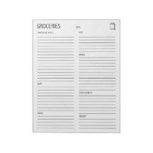 Schone + eenvoudige lijst met kruideniers