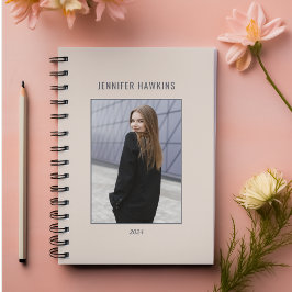 Schone Eenvoudige Zakelijke Vrouwen Foto Planner