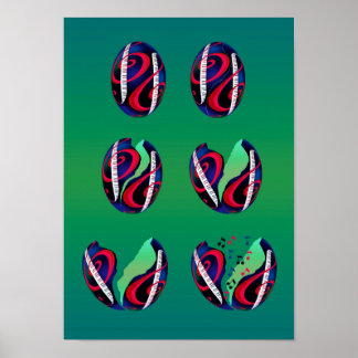 Schone eieren broeden muziek! poster