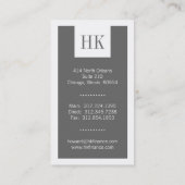 Schone en eenvoudige Visitekaartjes (Achterkant)